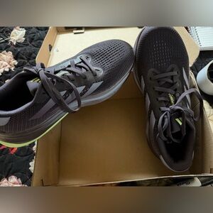 Women’s Adidas Black and Gray Athletic Shoes